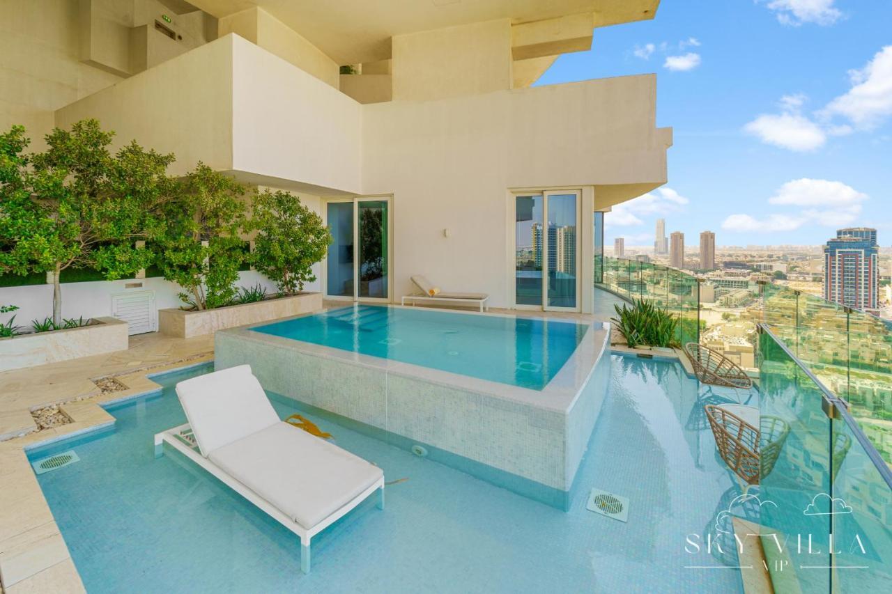 Five Jumeirah Village - Luxury Sky Villa Private Pool 두바이 외부 사진