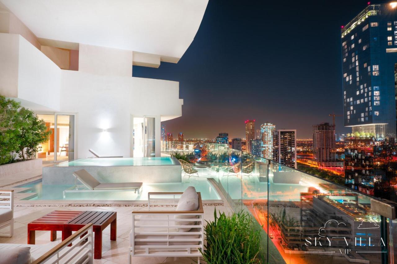 Five Jumeirah Village - Luxury Sky Villa Private Pool 두바이 외부 사진